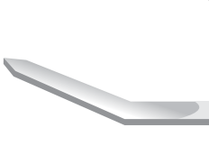 Membranae Spatula (Membrane Peeler 20G Stainless Steel / Titanium)